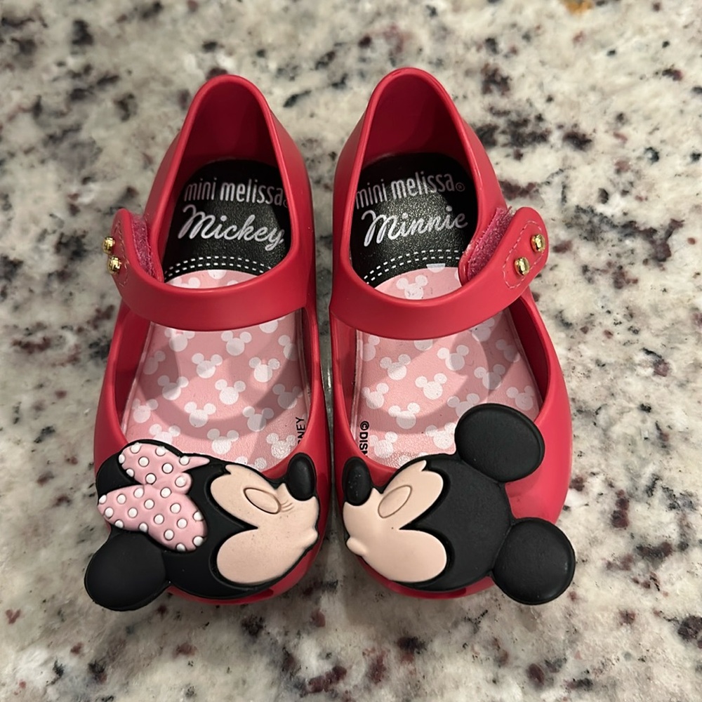 Mini Melissa Disney Twins Mickey & Minnie Size 5